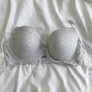 Aerie White Lace Bra